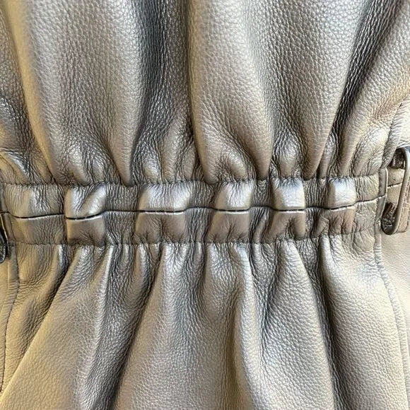 LEATHER MOTORCYCLE JACKET, HEAVY, UNISEX